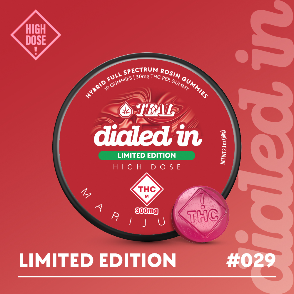 300mg - Melted Strawberries #029 - Rosin Gummies (10pk)