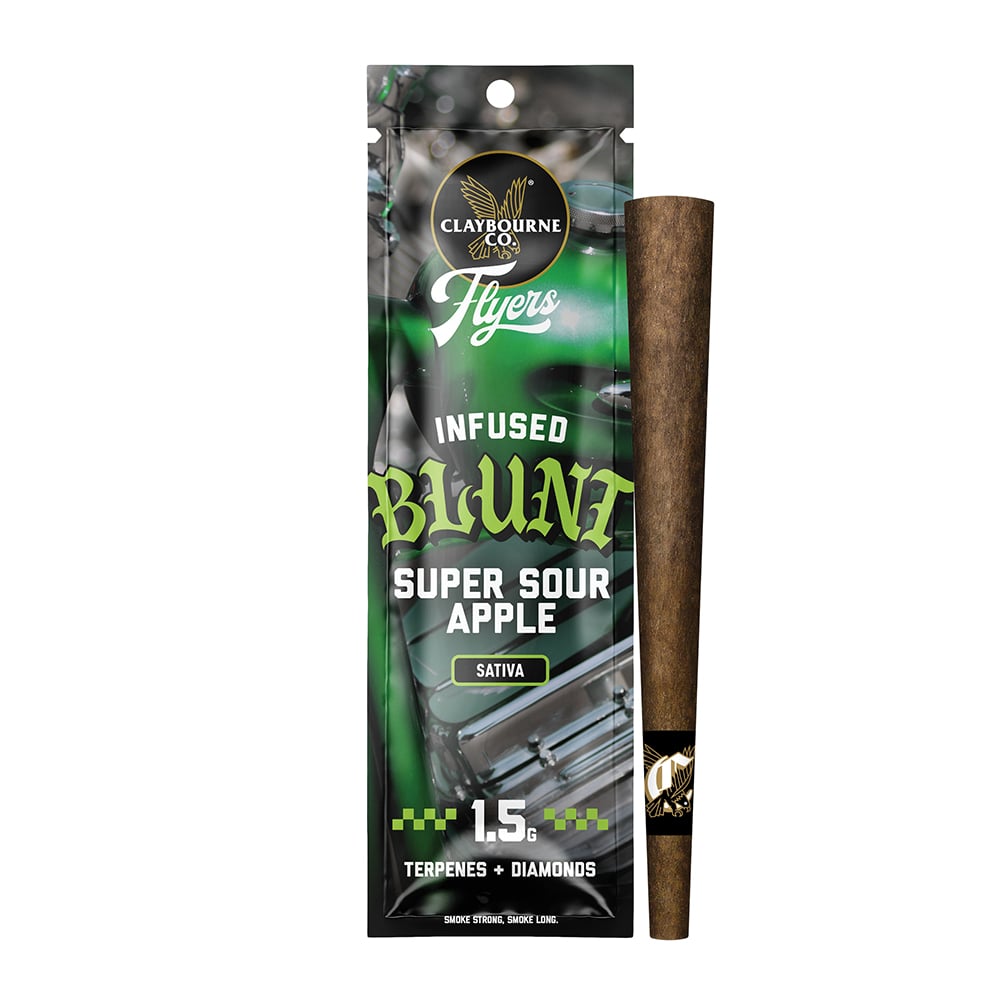 Super Sour Apple (1.5g) - Flyers Infused Blunt