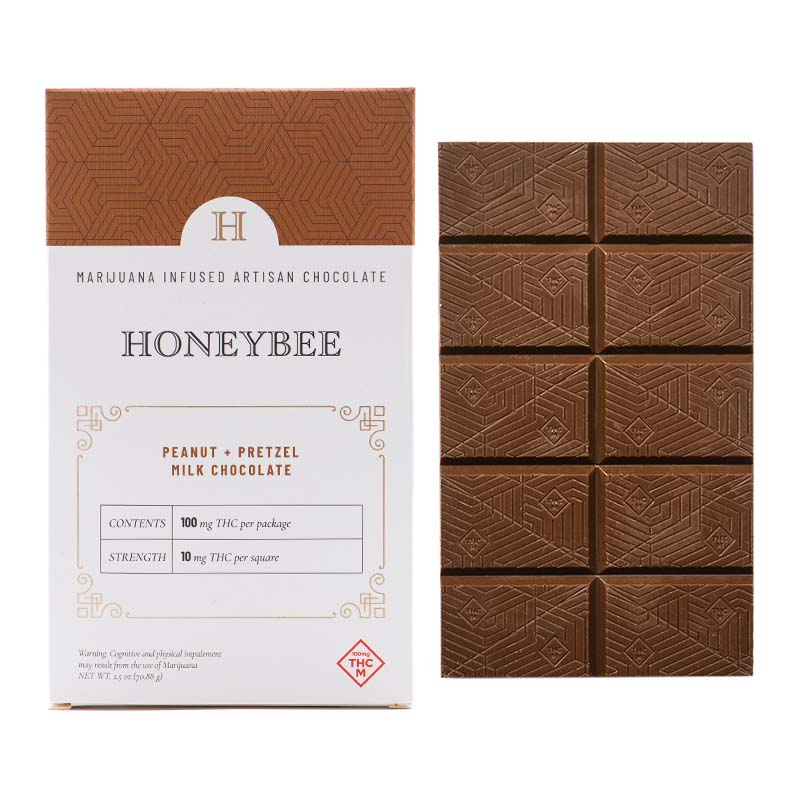 Peanut + Pretzel Milk Chocolate [10pk] (100mg)