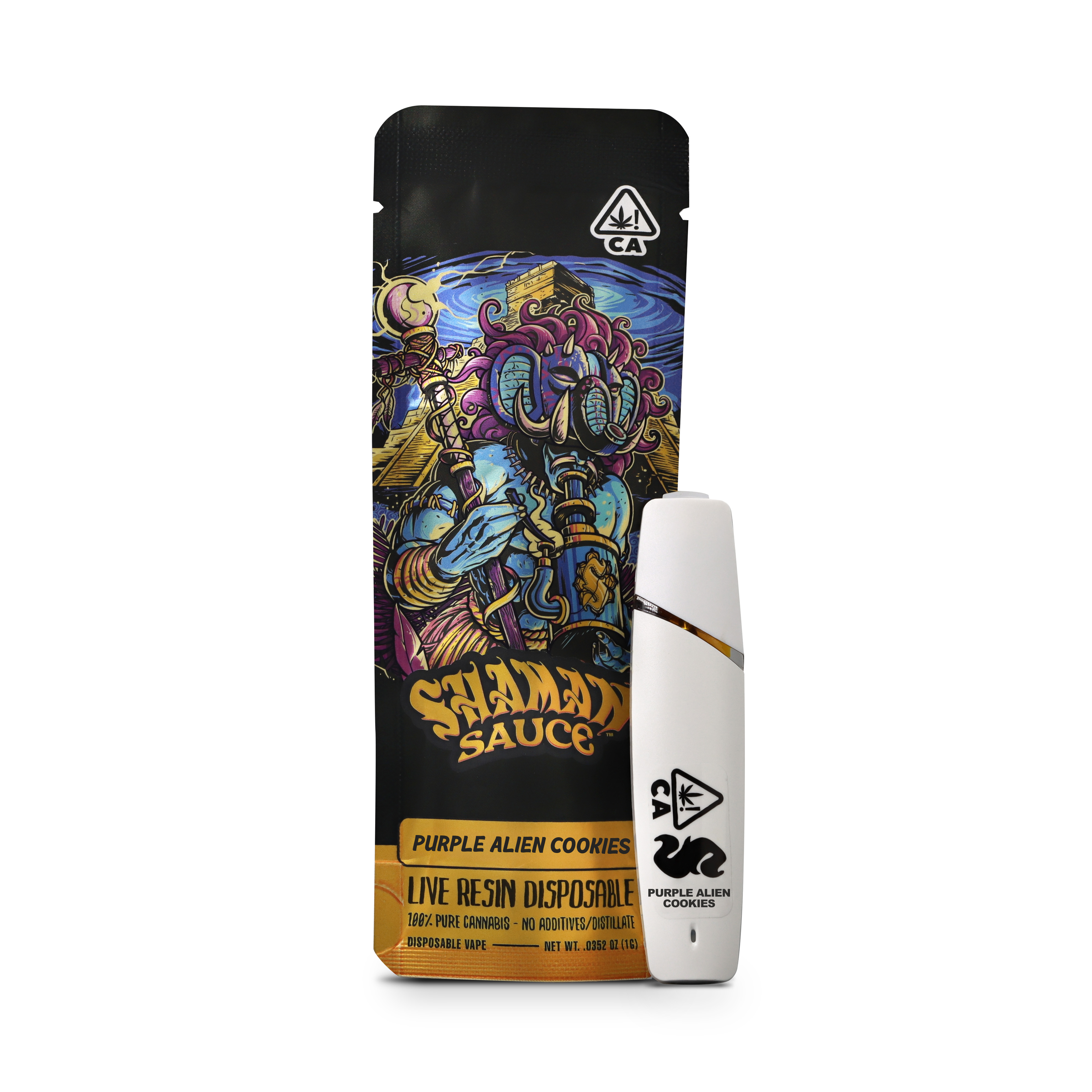 Shaman Extracts Purple Alien Cookies [1000mg] 1000mg Caliva