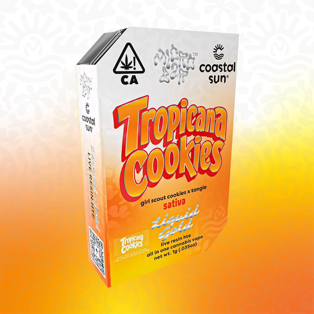 Micro Bar x Coastal Sun - Tropicana Cookies - 1G - LIVE RESIN AIO [1000mg]