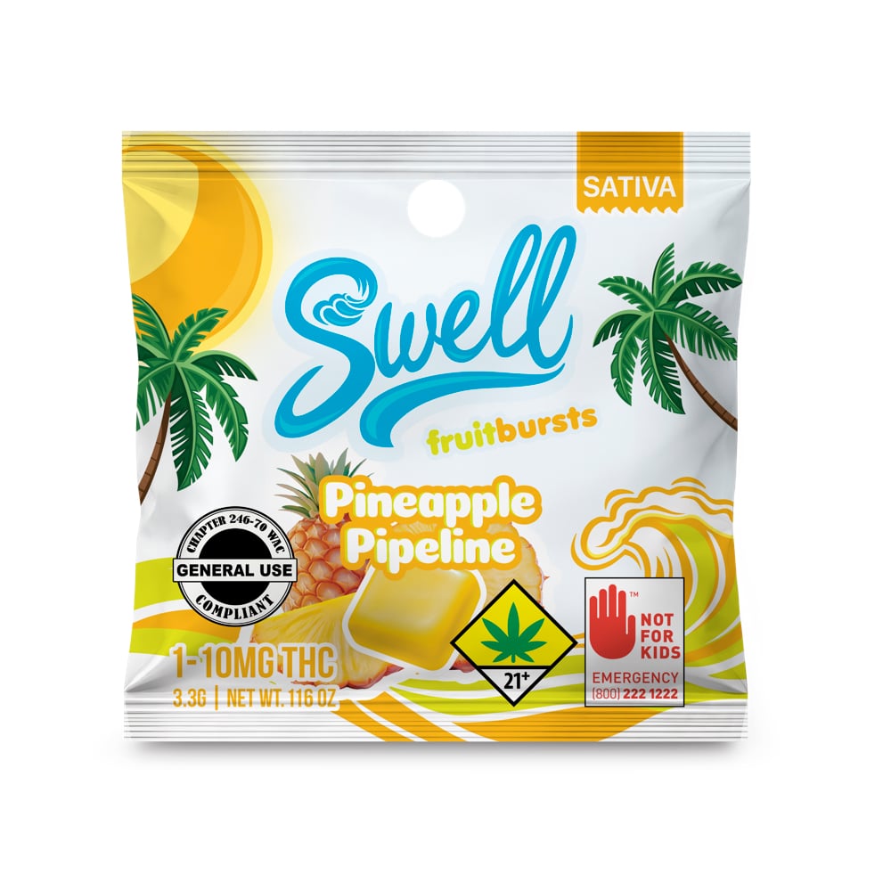 Pineapple Pipeline - Sativa [1pk] (10mg)