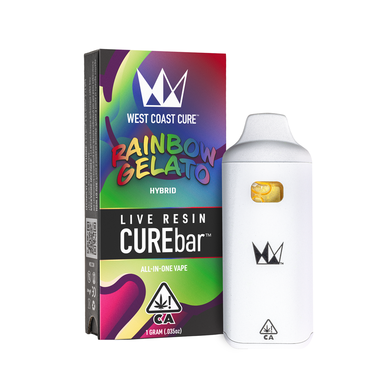 Rainbow Gelato CUREbar All-In-One - 1g