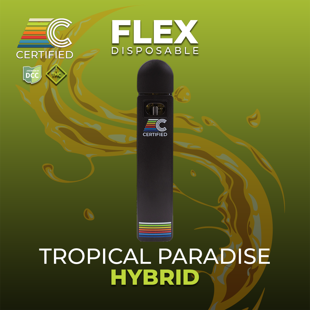CERTIFIED CULTIVATORS - TROPICAL PARADISE - FLEX DISPOSABLE - [1G] - HYBRID