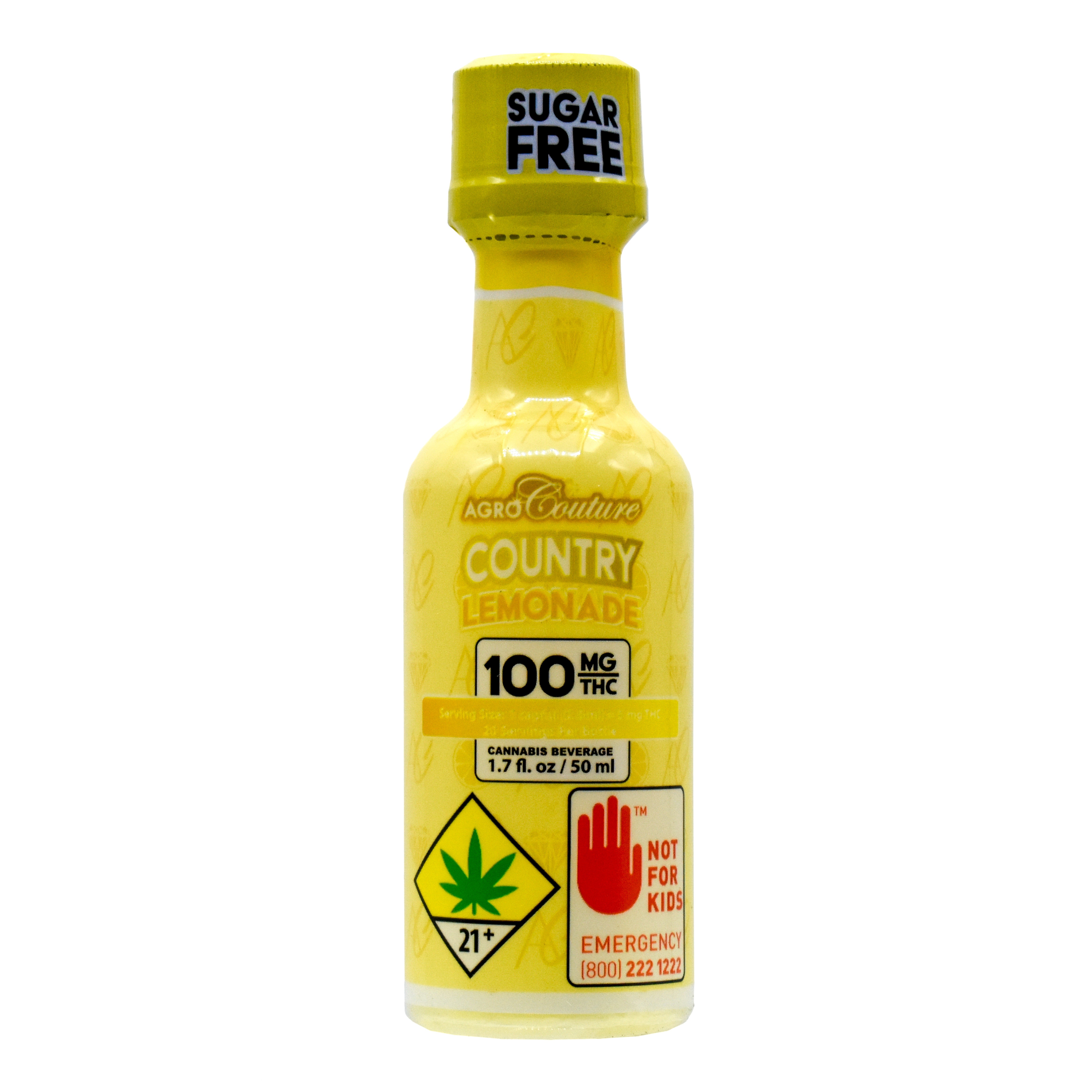 Sugar Free Country Lemonade [1.7 fl. oz] (100mg)