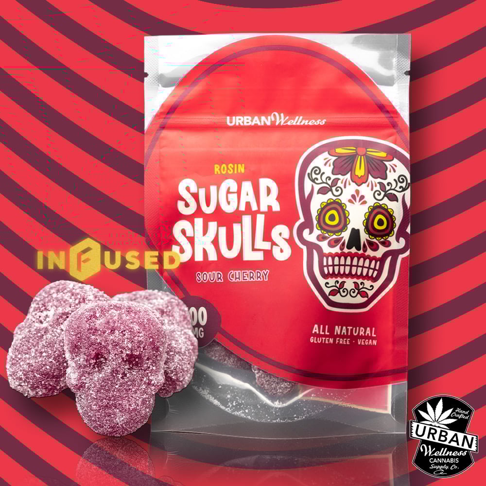 Rosin Sugar Skull - Sour Cherry
