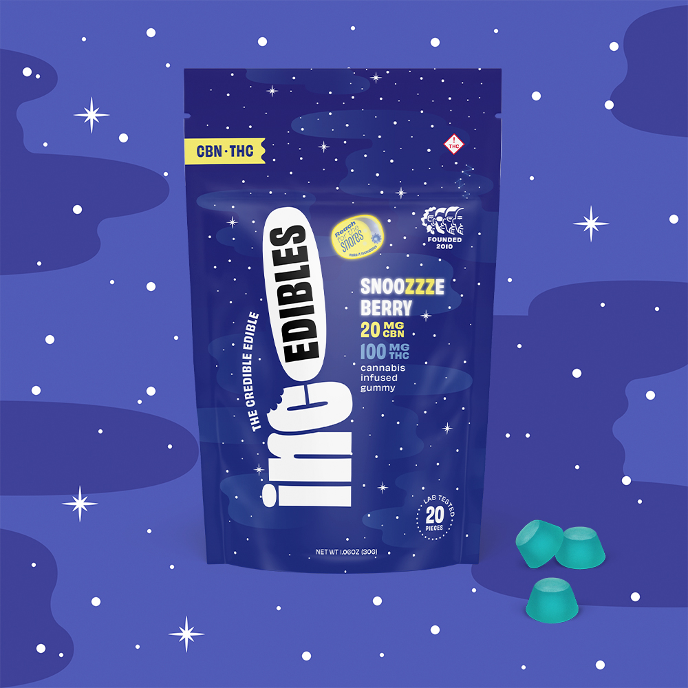 inc.edibles - Snoozzzeberry (H) Gummies (4.2mg THC 0.86mg CBN 20pk) C0010000939 inc.edibles - Snoozzzeberry (H) Gummies (4.2mg THC 0.86mg CBN 20pk) C0010000939