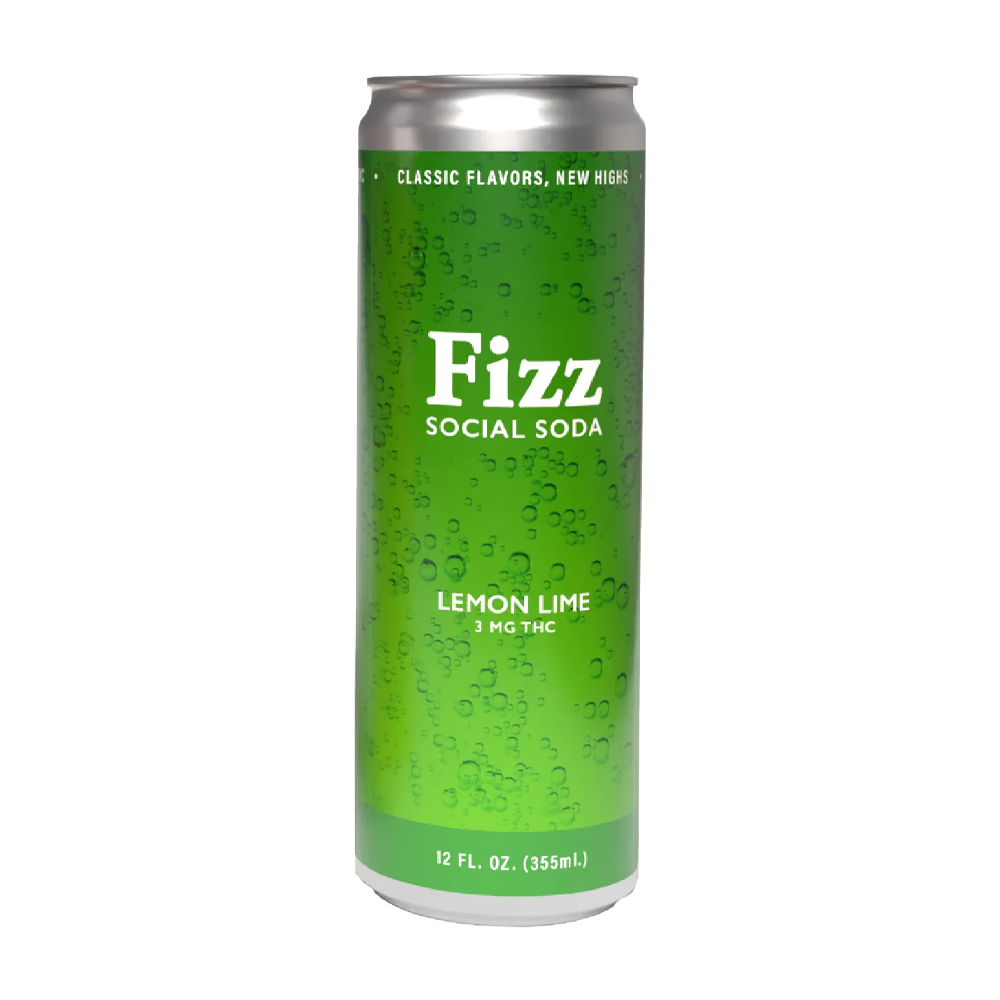 Fizz Lemon Lime 3mg Soda 12oz