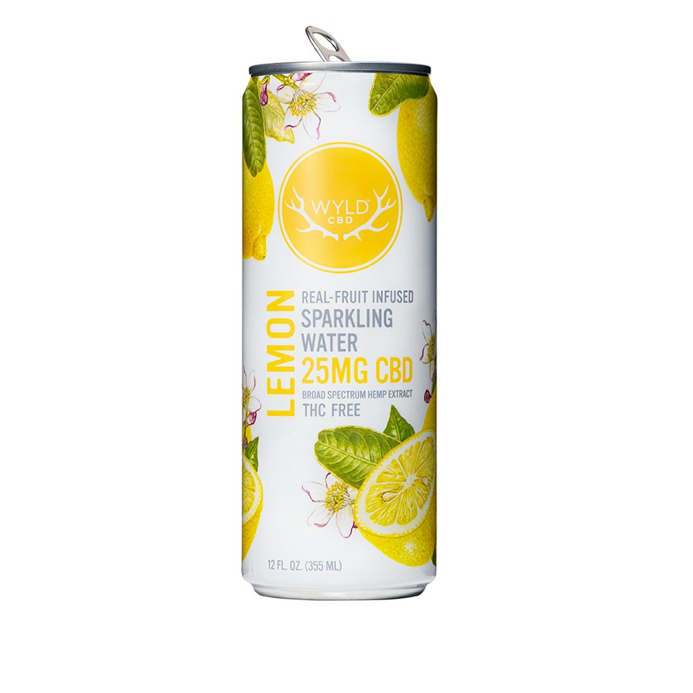 Lemon CBD Sparkling Water | 25mg