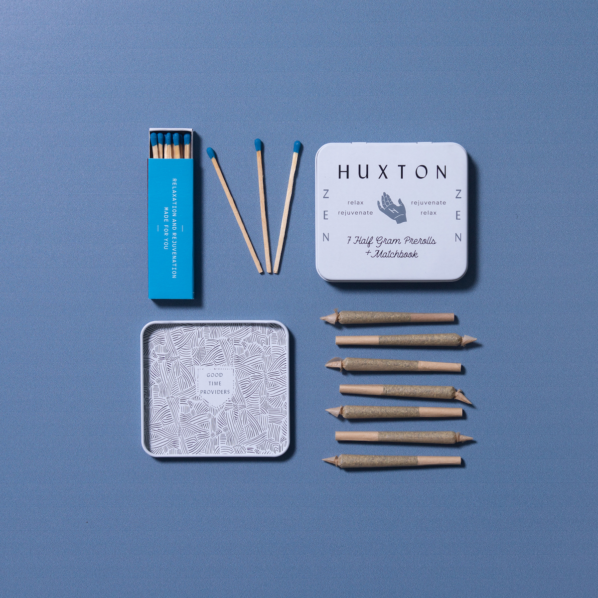 ZEN Seven Pack w/ Matchbook and Ashtray