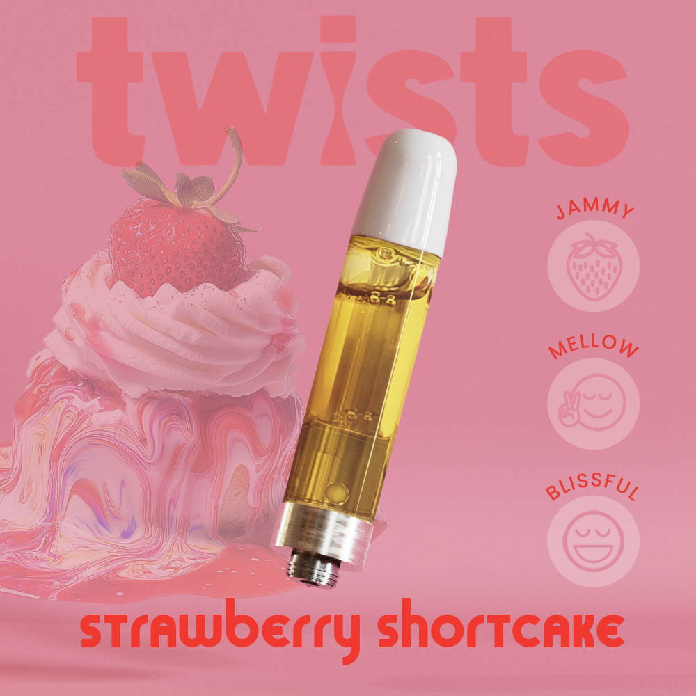 専用リニューアル濃度upCRDP 1ml StrawberryShortcake Shop Strawberry Shortcake - Cartridge - 1000mg | The Happy Camper