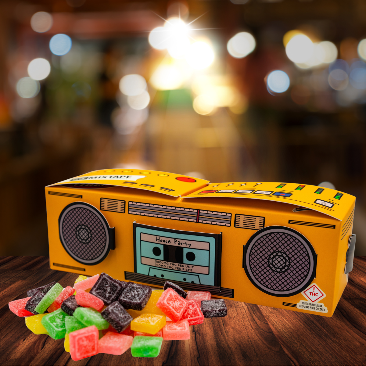 House Party Boombox Gummies 5000mg