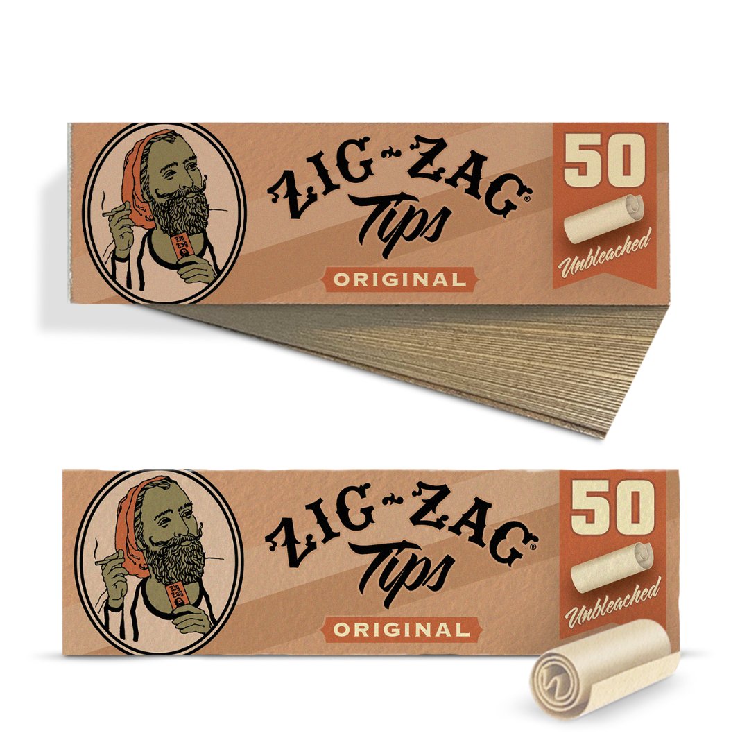 Original Unbleached Rolling Tips [50ct]