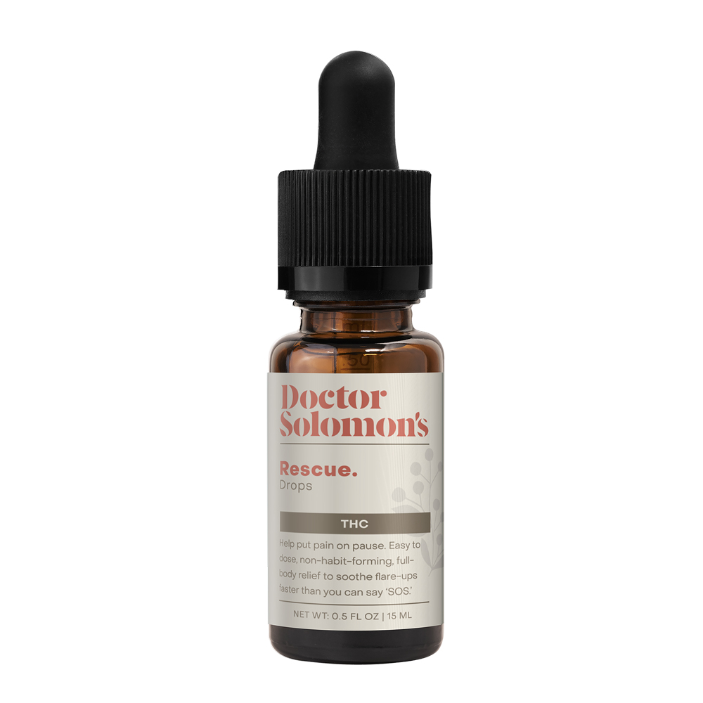 Doctor Solomon's Rescue THC Rich Drops 100mg THC