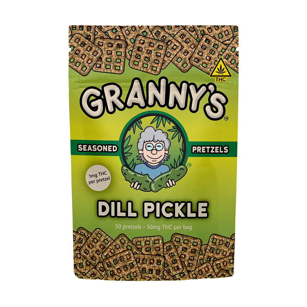 Granny Pretzels Dill Pickle 50pk