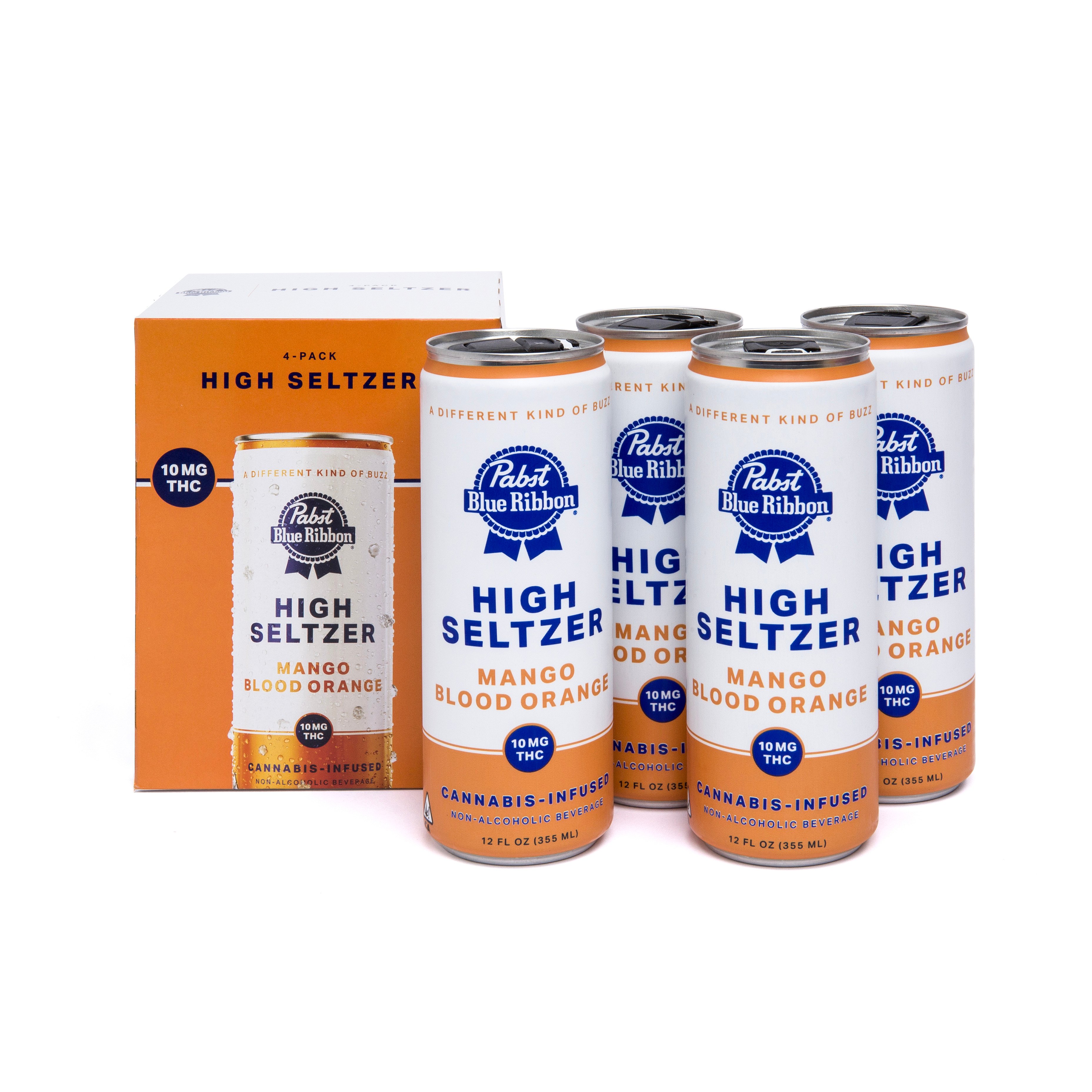 Mango Blood Orange [4pk] Pabst Blue Ribbon Seltzer Jane