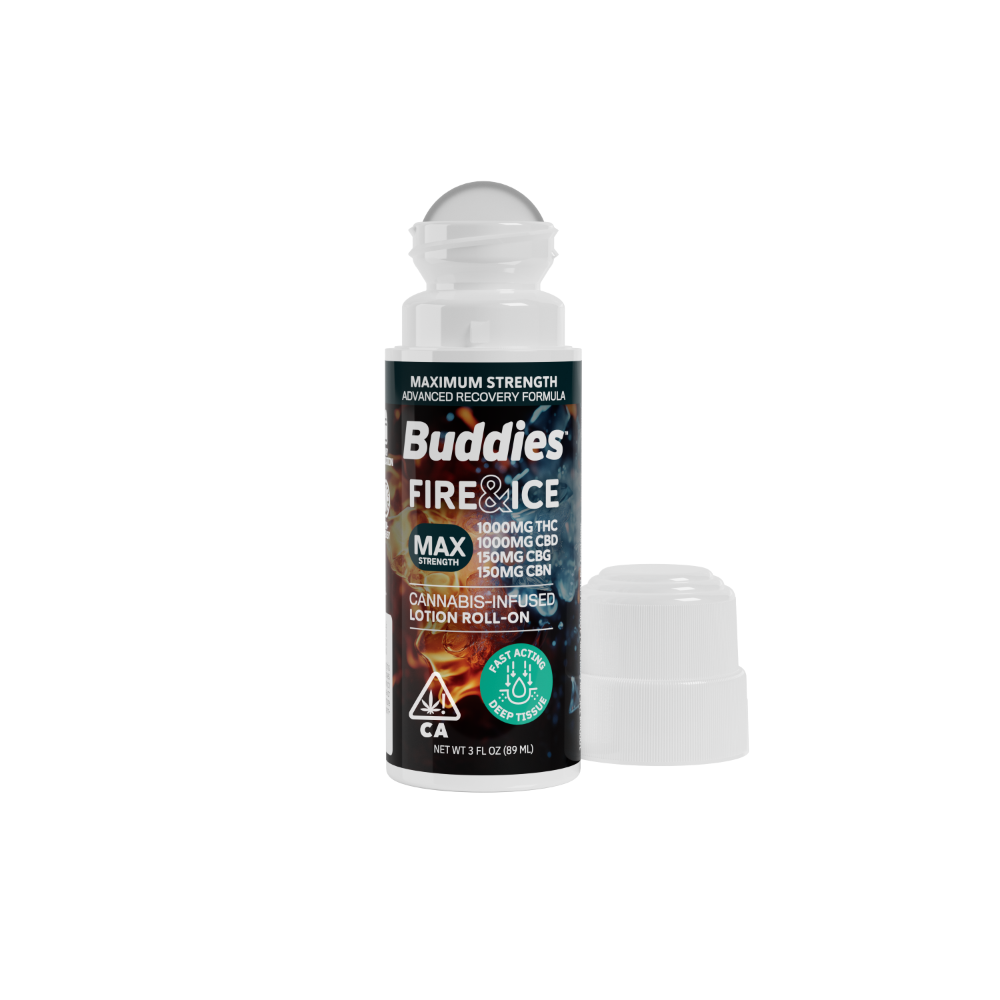 1:1 Fire & Ice [3oz] (1000mg CBD/1000mg THC/150mg CBN/150mg CBG)