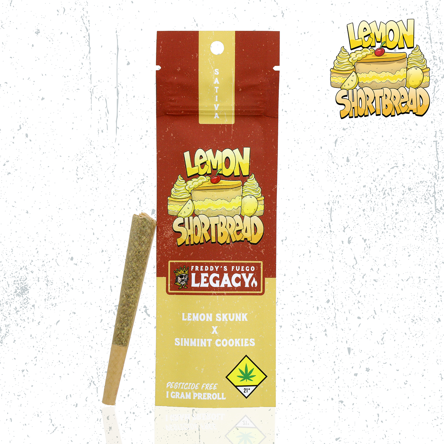Lemon Shortbread [1g]