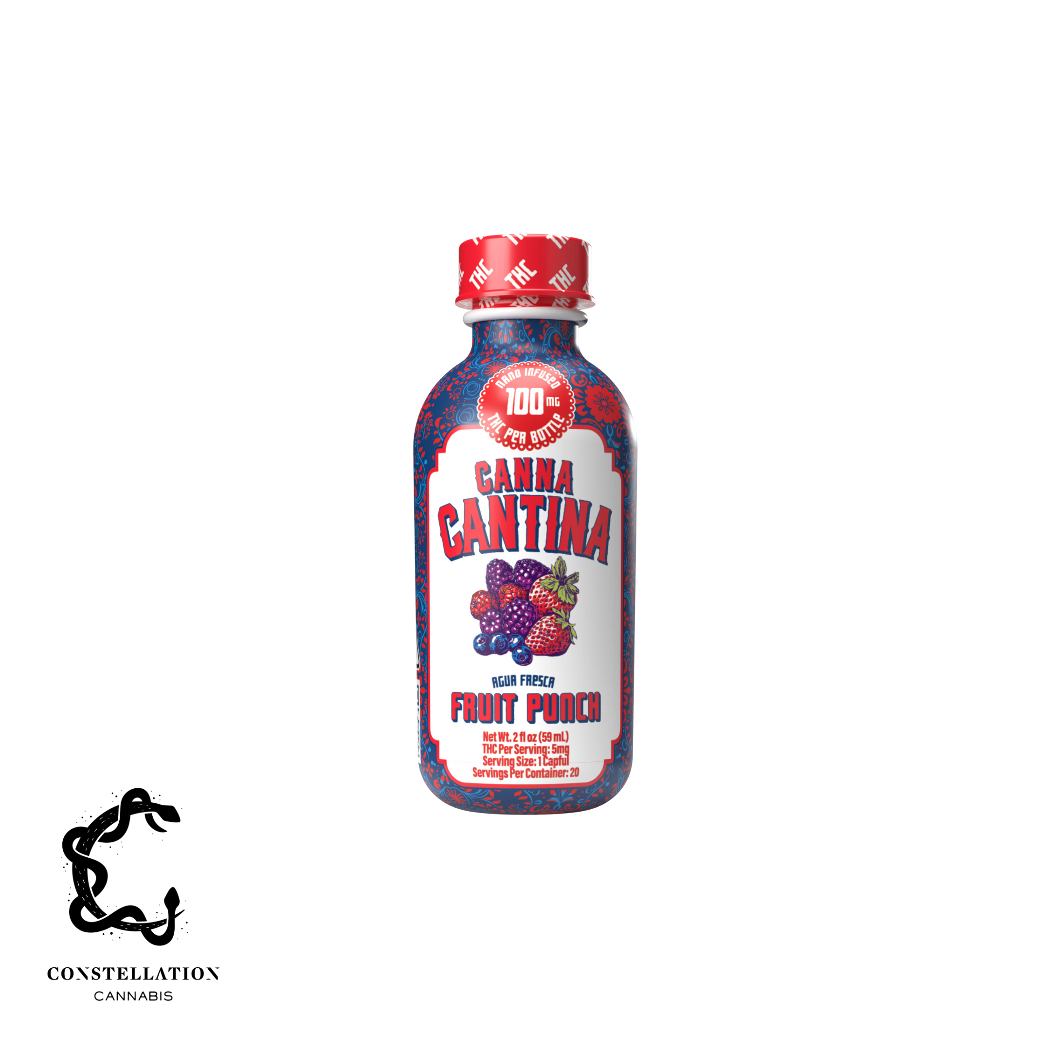 Fruit Punch THC [2oz] (100mg)