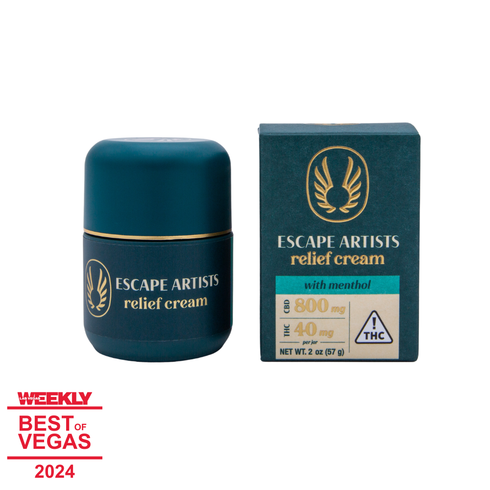 20:1 Relief Cream - Menthol [2oz] (800mg CBD/40mg THC)