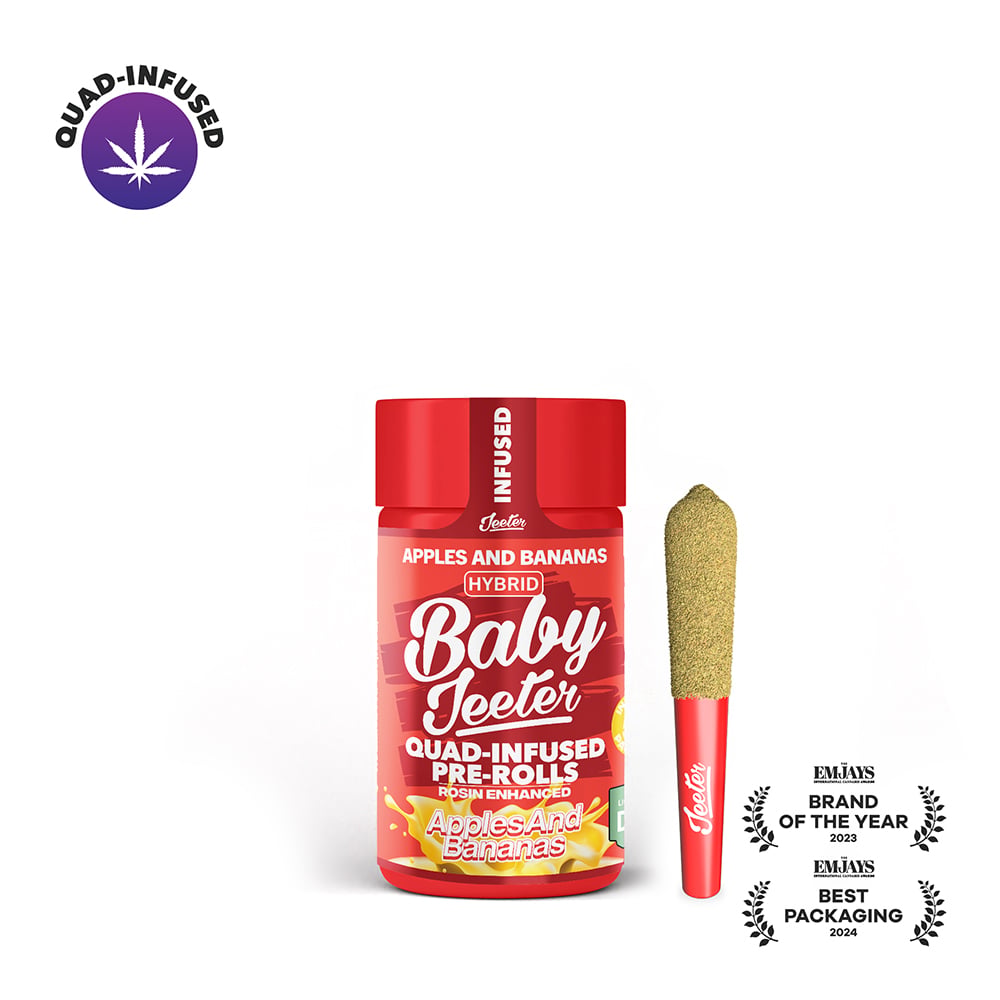 Apples & Bananas - Infused Preroll - - 5pk - Hybrid