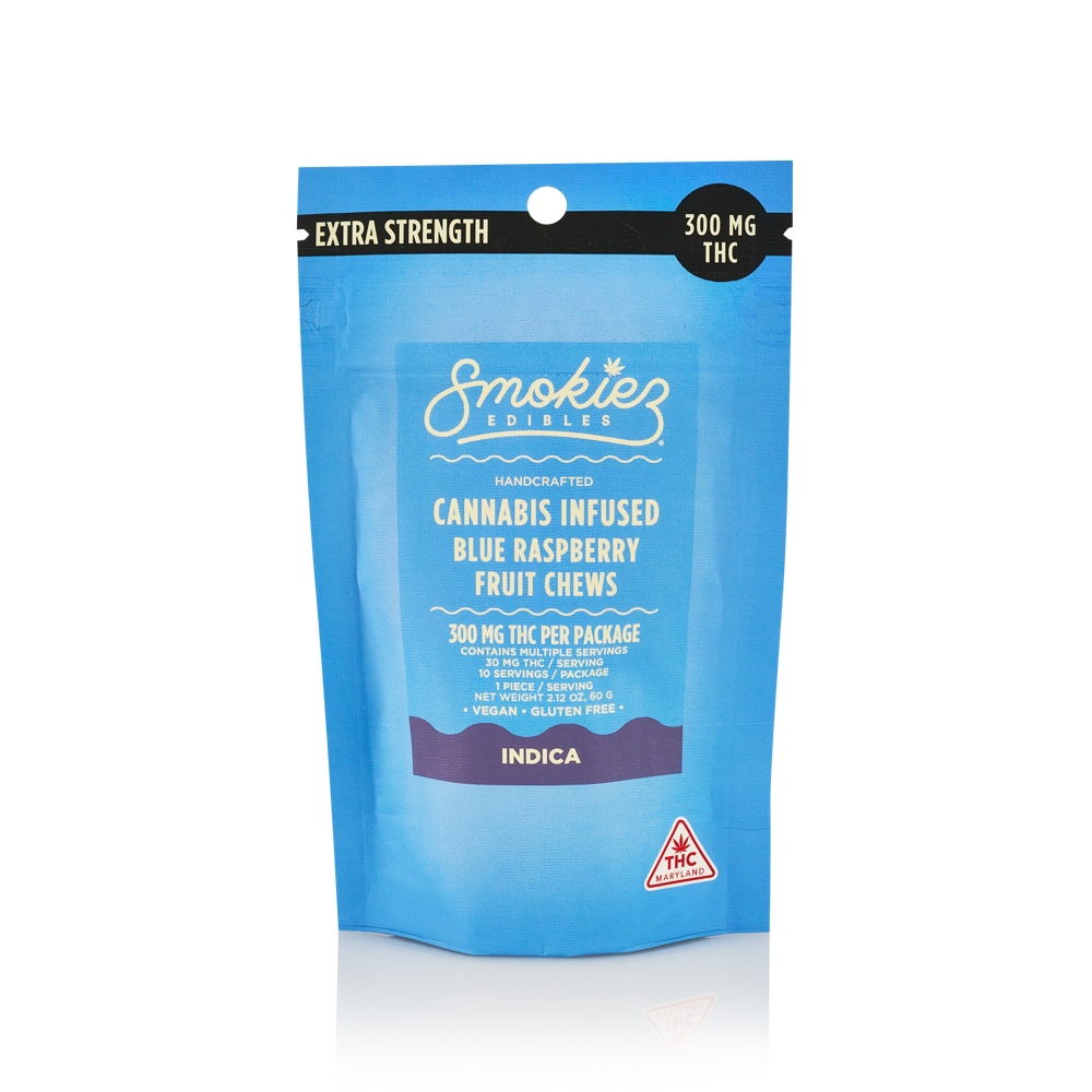 Blue Raspberry - Indica [10pk] (300mg)