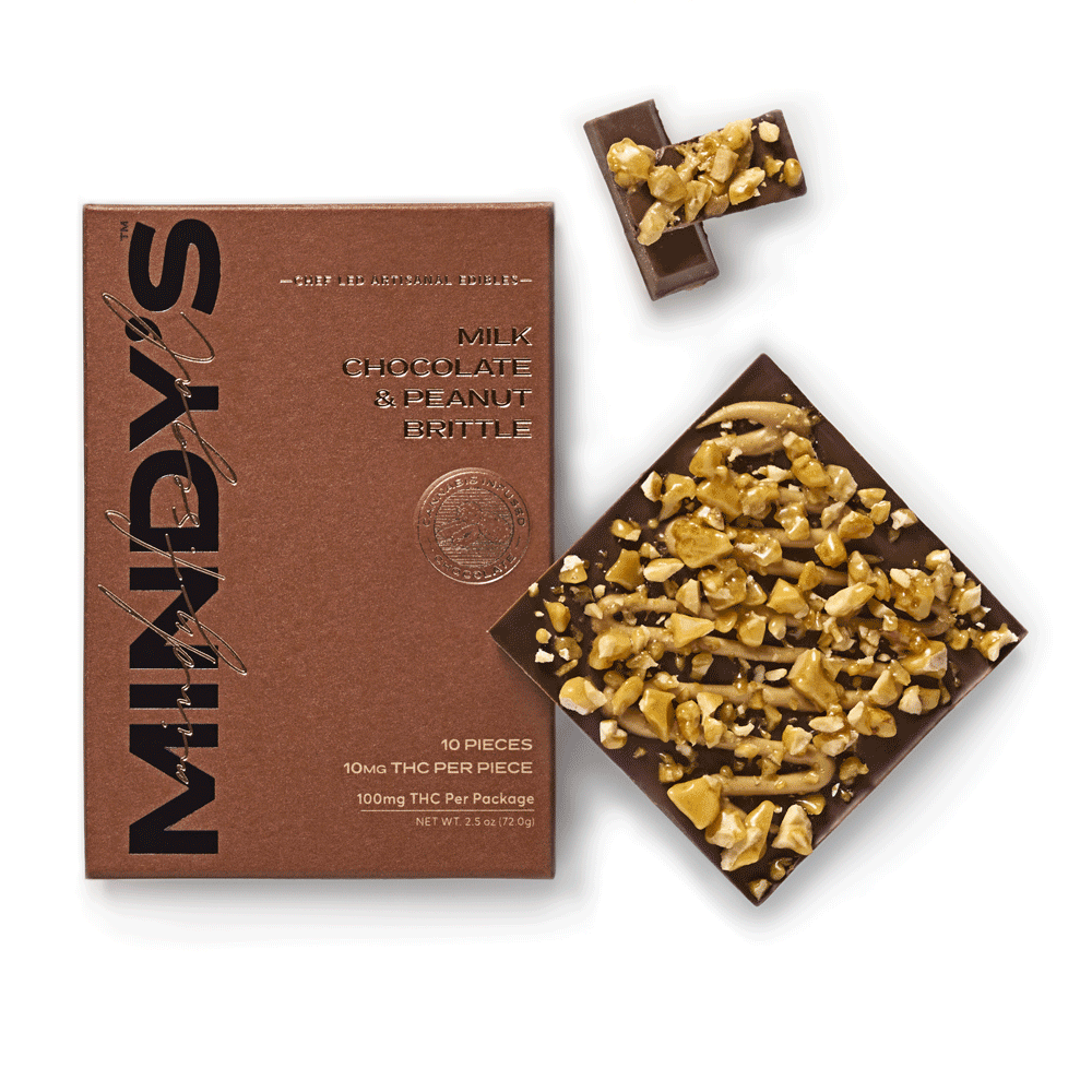 Milk Chocolate & Peanut Brittle [10pk] (100mg THC)