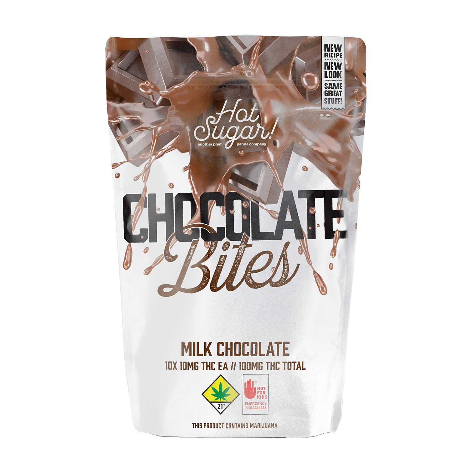 Milk Chocolate Caramel Bites 100mg 10-pack
