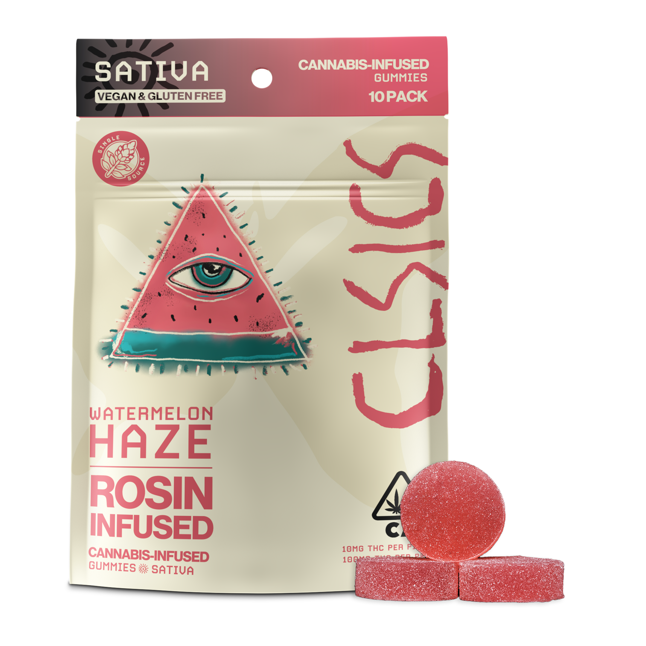 Watermelon Haze [10pk] (100mg)