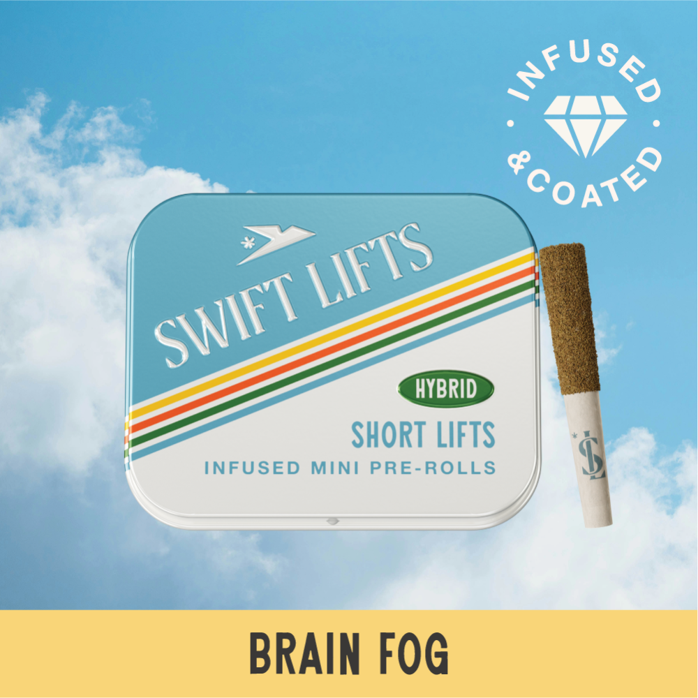 Short Lifts Infused & Kief Coated 2.5g 5pk Brain Fog H 27763
