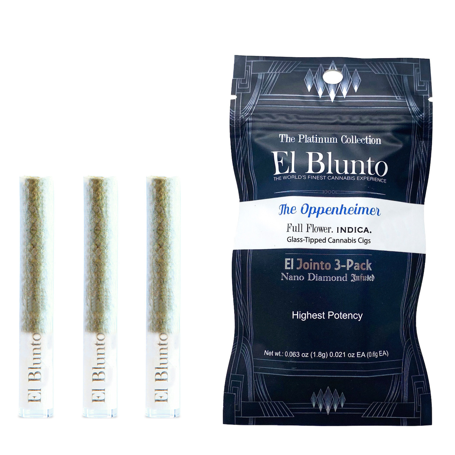 El Jointo 3pk - The Oppenheimer | Diamond Infused [3 X .6g]