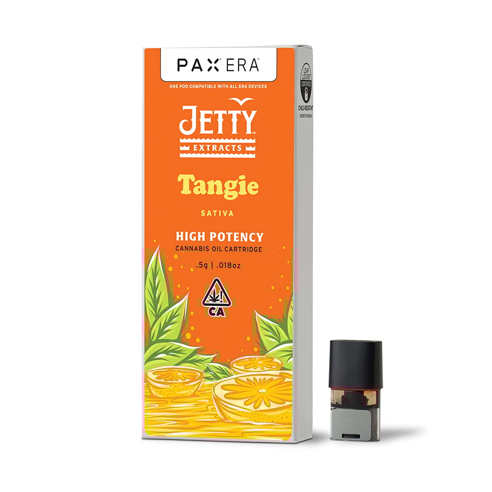 Tangie Jetty Extracts High THC PAX Era Pod Jane
