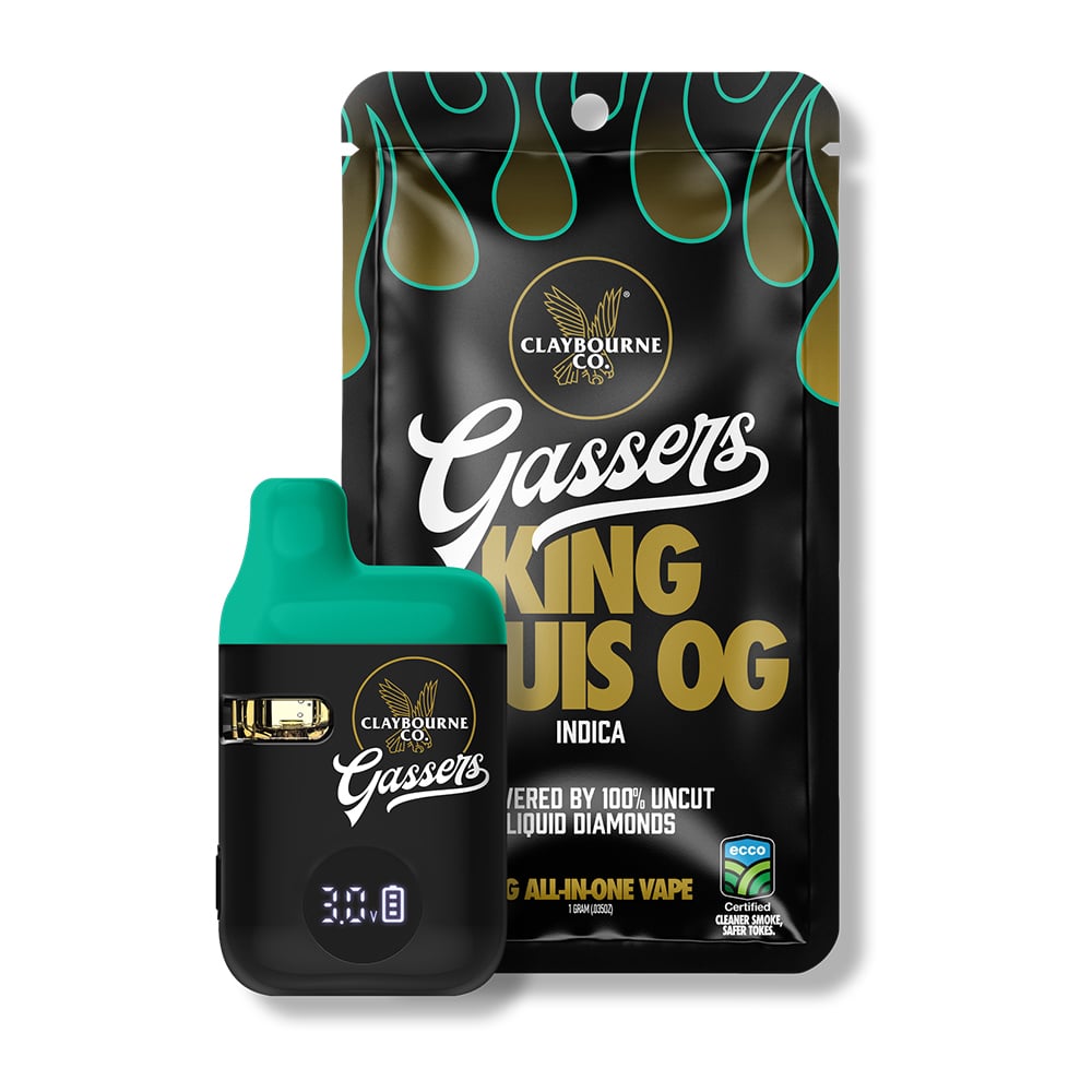 King Louis OG  (1g) - Gassers All-In-One Liquid Diamonds Vape