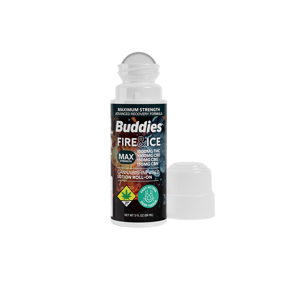 1:1 Fire & Ice [3oz] (1100mg CBD/1100mg THC/150mg CBN/150mg CBG)