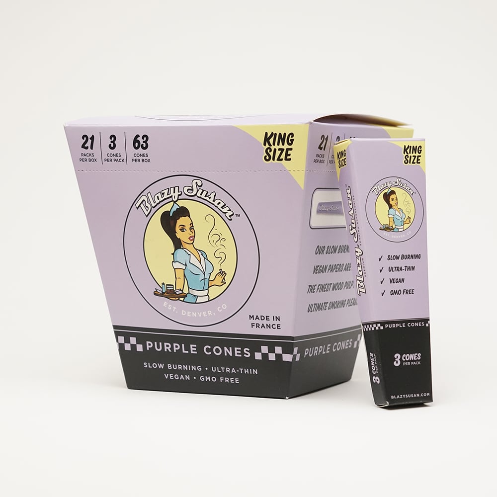 Purple - King Size [3pk]