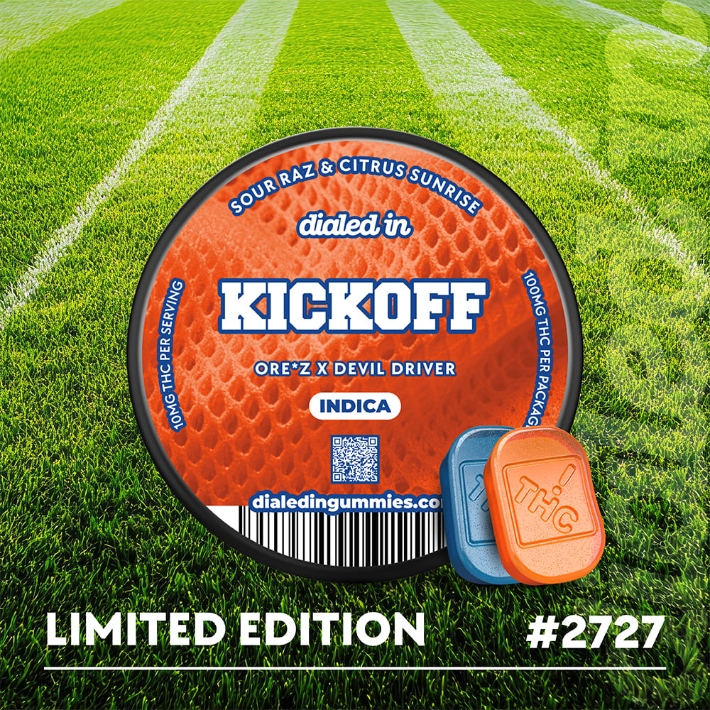 100mg - Kickoff #2727 - Rosin Gummies (10pk)