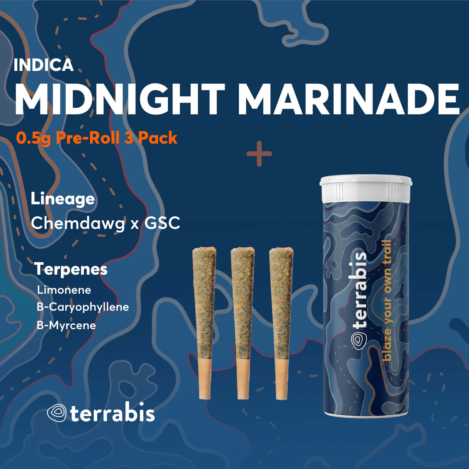 Midnight Marinade [.5g] 3PK 1.5g Total
