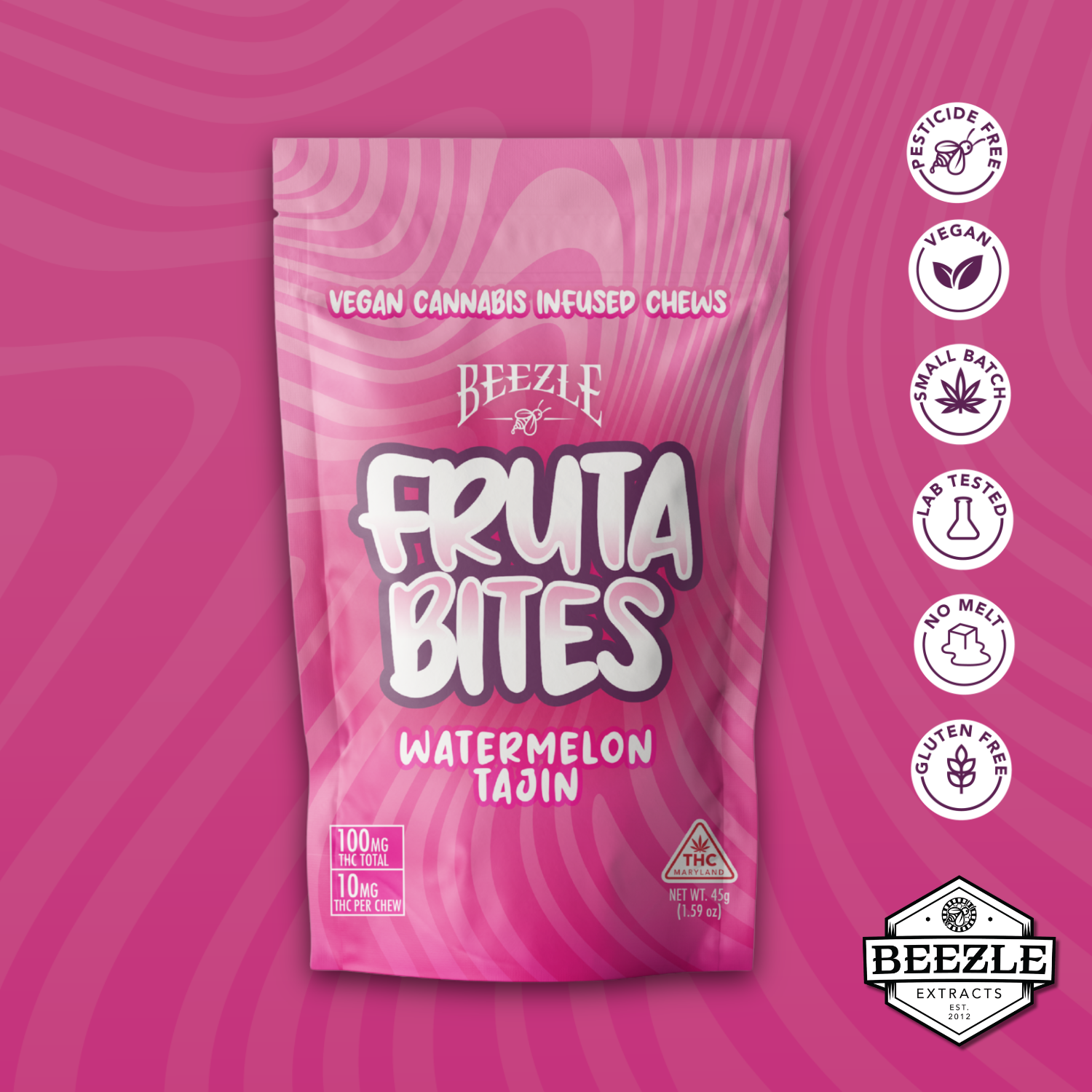 Watermelon Tajin [10pk] (100mg)