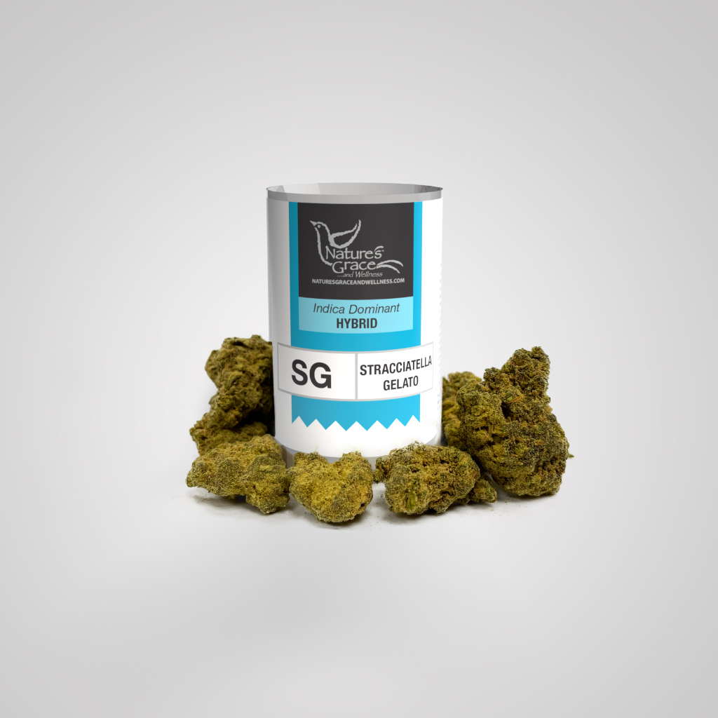 Stracciatella Gelato (3.5g) Nature's Grace and Wellness Moon Rocks