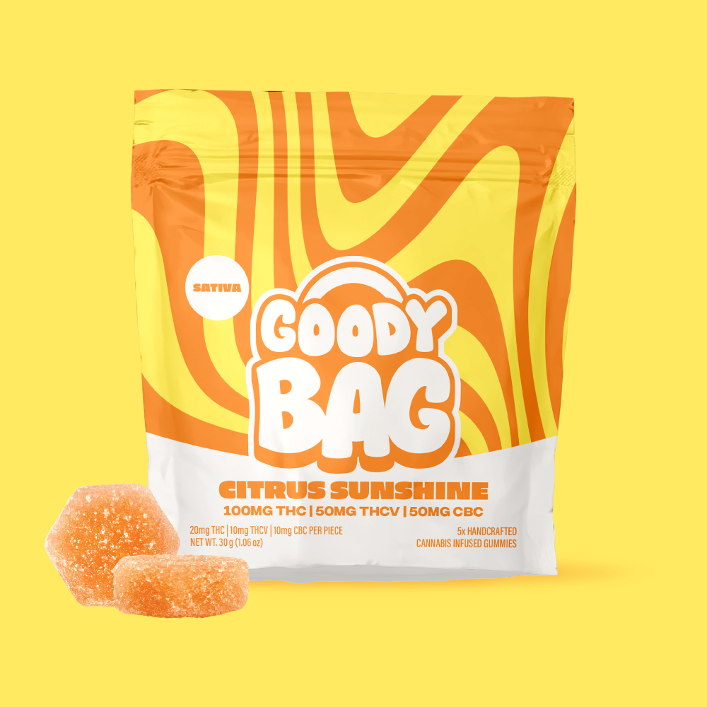 Citrus Sunshine [5pk] (100mg THC/50mg THCV/50mg CBC)