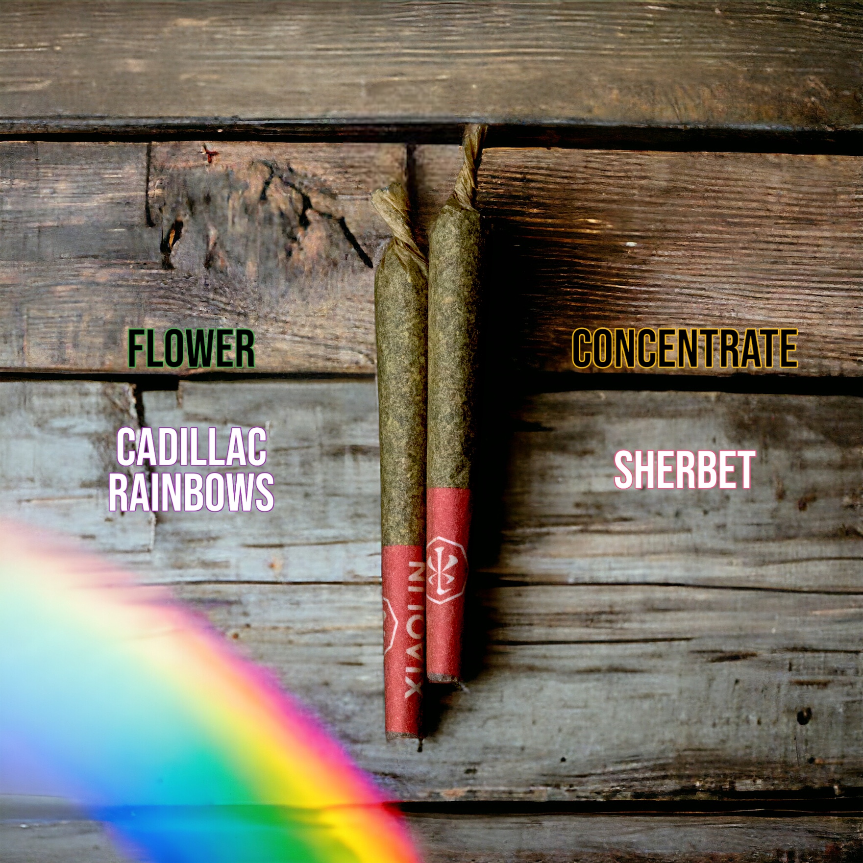 Cadillac Rainbows // Sherbet [0.5g each]