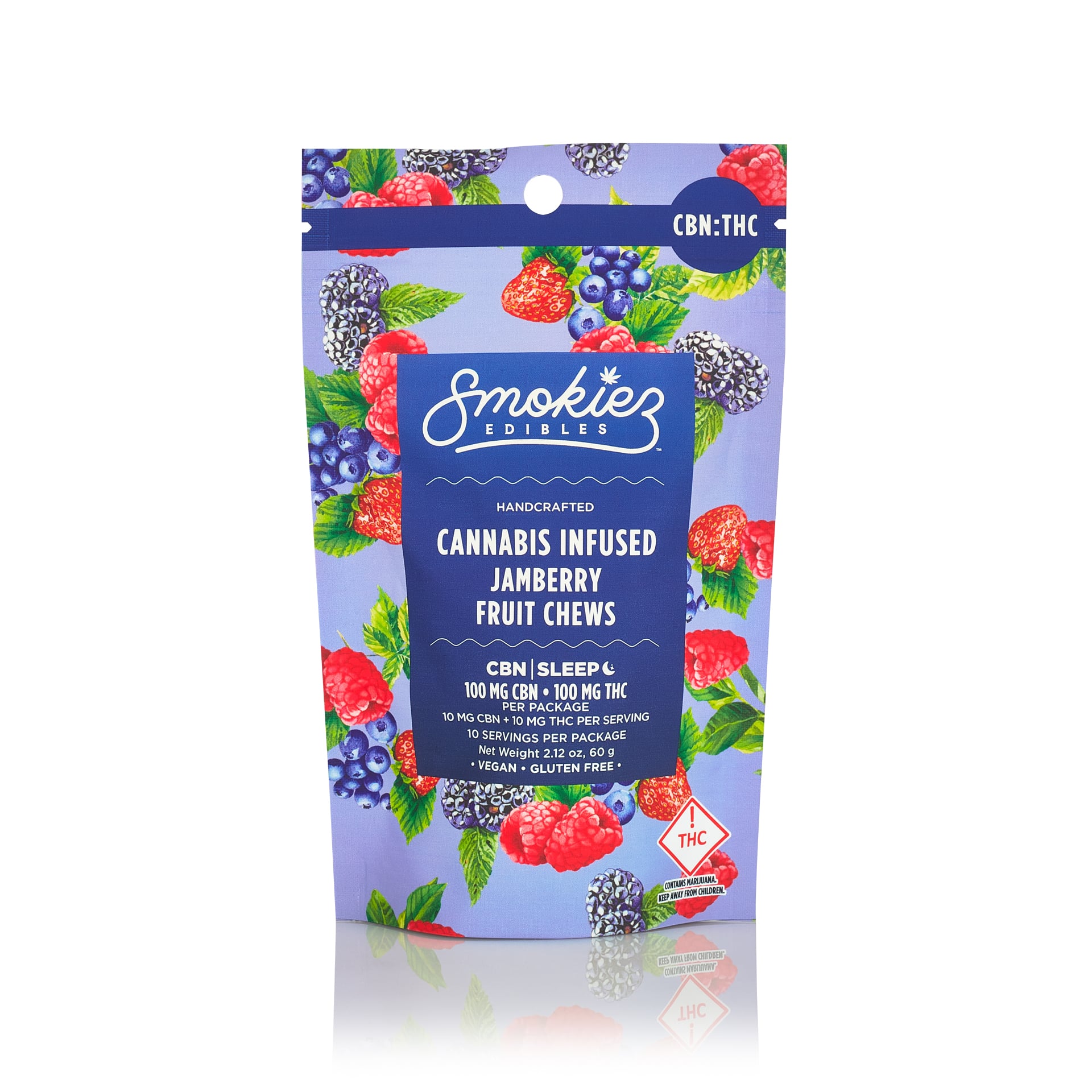 1:1 Jamberry [10pk] (100mg CBN/100mg THC)