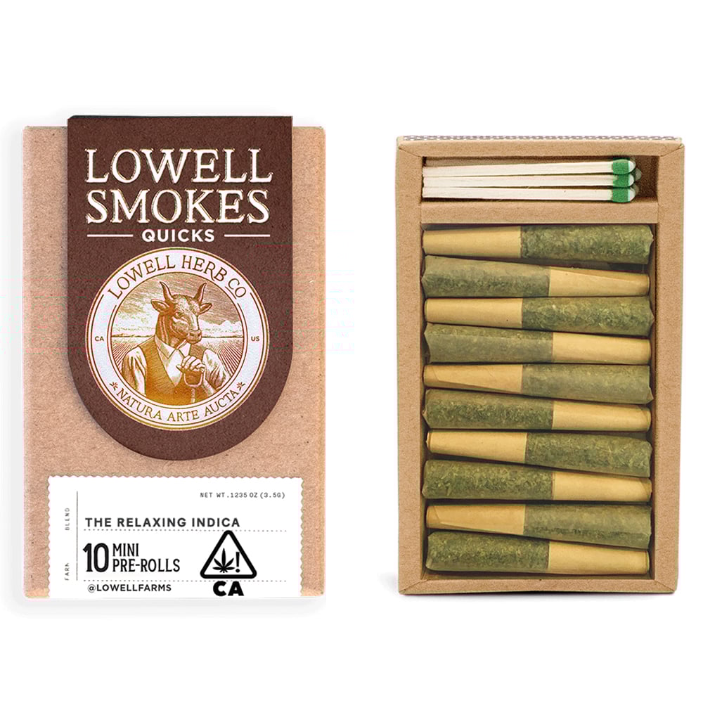 The Relaxing Indica [.35g each / 3.5g total]