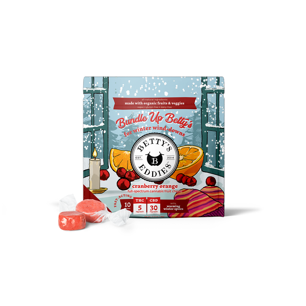 Bundle Up Betty’s - Cranberry Orange [10pk] (300mg CBD/50mg THC)