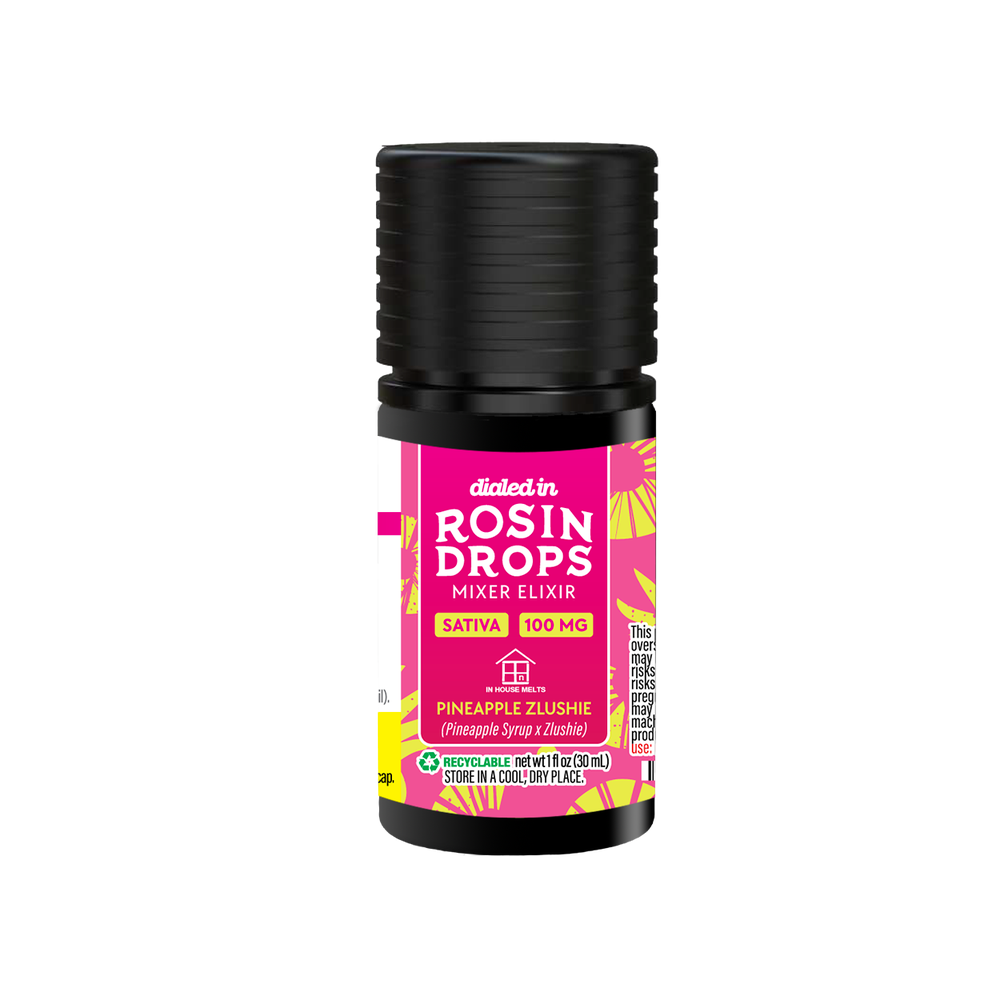 100mg - Pineapple Zlushie - Rosin Drops