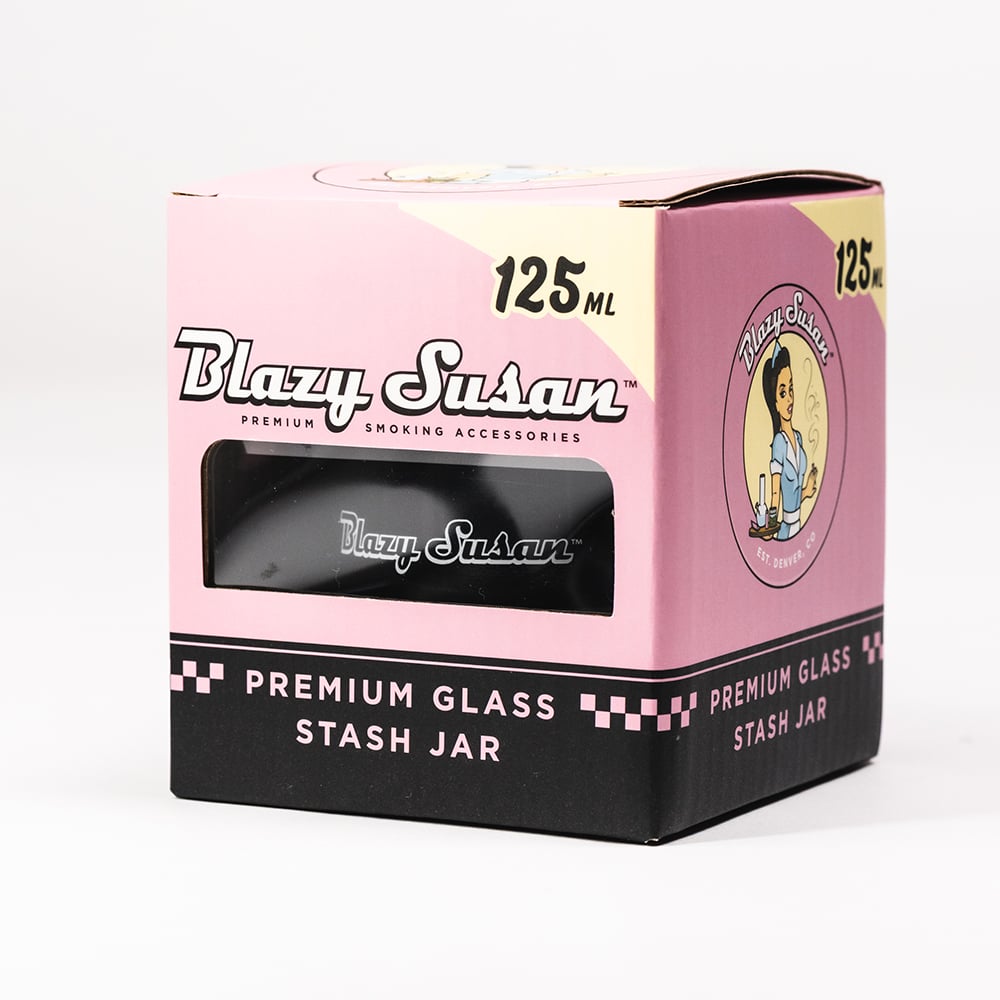 UV Glass Stash Jar