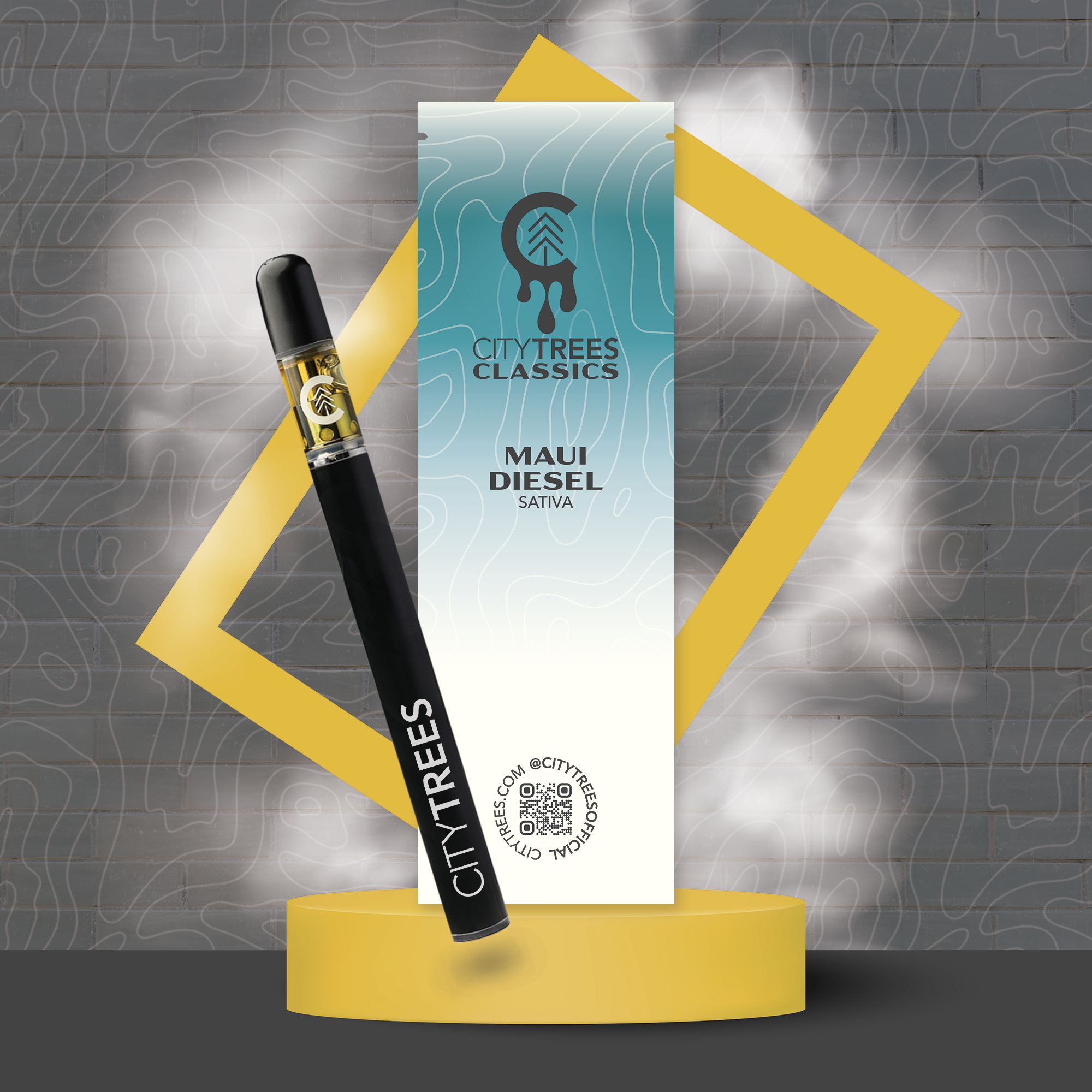 elf bar vape uk City Trees Atomic Pop (H) Disposable Vape 0.5g