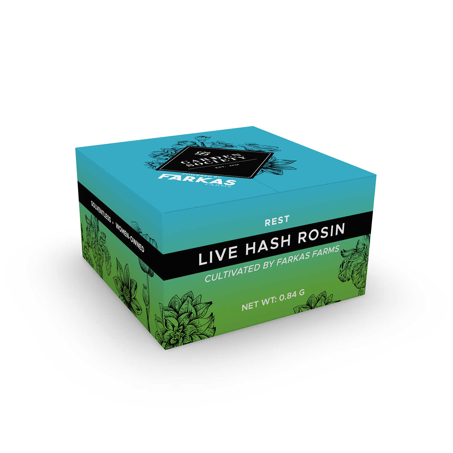 Farkas Funk [.84g] Garden Society Live Hash Rosin Jane