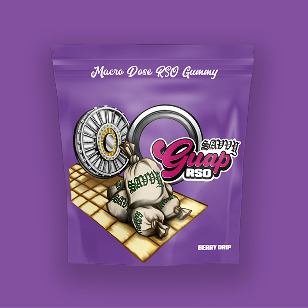 Savvy - Berry Drip (I) Guap RSO Gummies (4.72mg 10pk) C0020026600