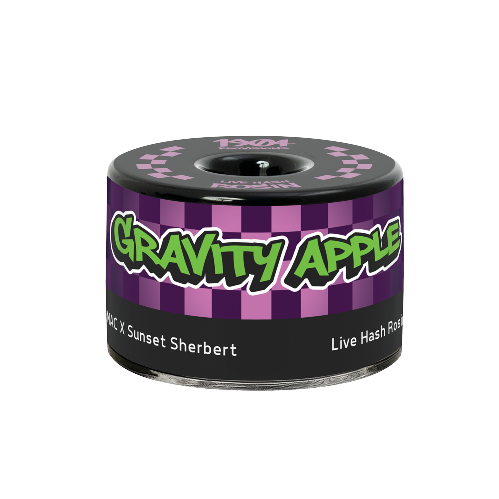 1904 Provisions | Gravity Apple | Live Hash Rosin | Ice Water Hash | 1g